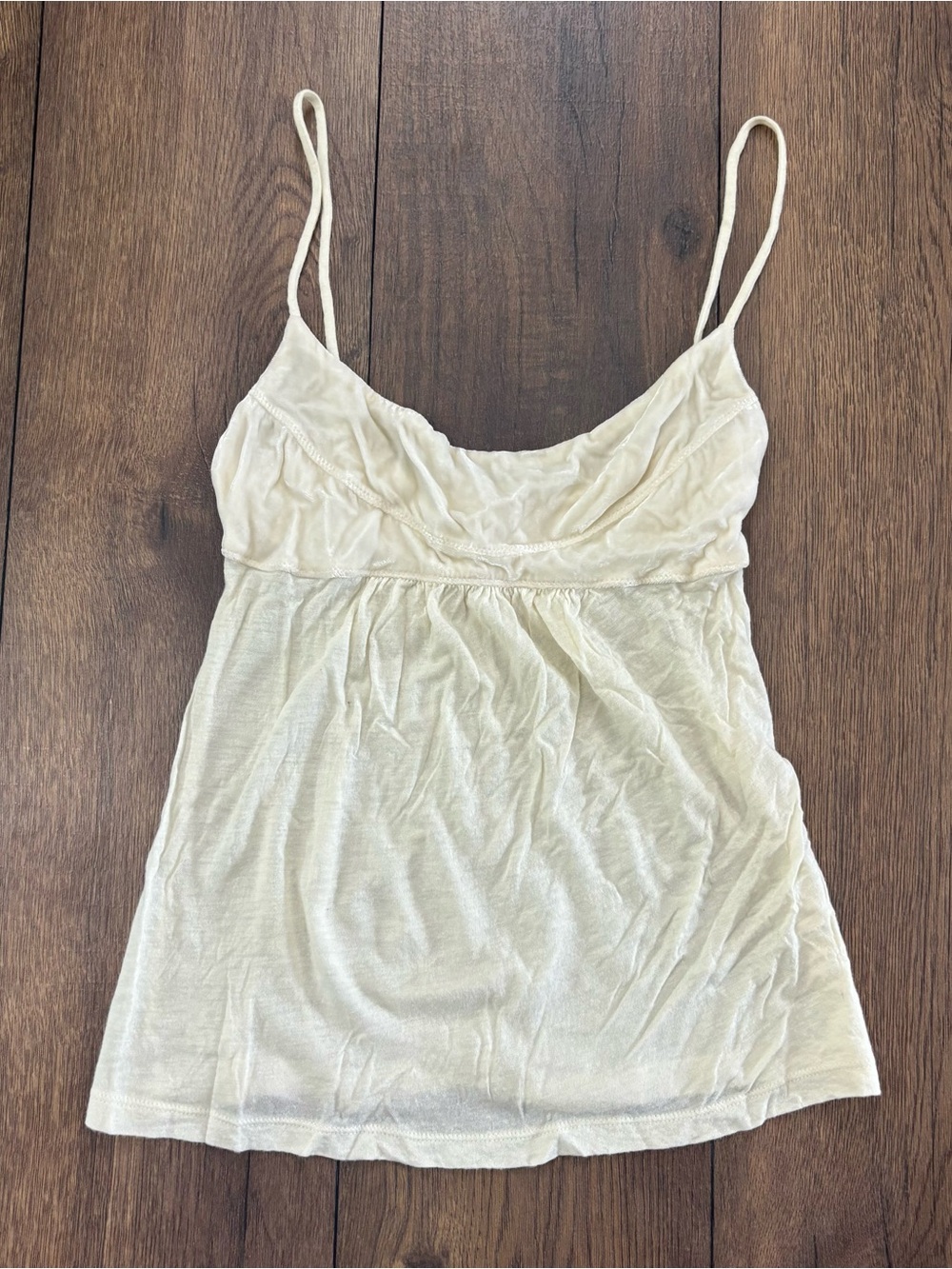 J. Crew Wool Silk Blend Camisole Tank Top, ivory, Size 4